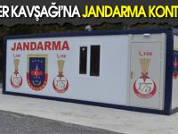 Köseler Kavşağına Jandarma konteynırı