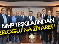 MHP teşkilatından Güzeloğlu'na ziyaret
