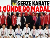 GEBZE KARATE'DEN 2 GÜNDE 90 MADALYA!