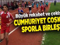 CUMHURİYET COŞKUSU SPORLA BİRLEŞTİ