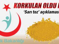 Sağlık Bakanlığı’ndan Toz Açıklaması