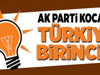 AK Parti Kocaeli Türkiye Birincisi!