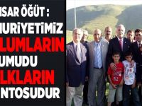 CUMHURİYETİMİZ MAZLUMLARIN UMUDU, HALKLARIN ÇİMENTOSUDUR