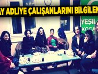 Yeşilay Adliye Çalışanlarını Bilgilendirdi.