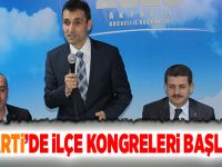 Ak Parti’de ilçe kongreleri başlıyor