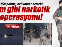 Adana polisinden film gibi narkotik operasyonu