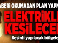 SEDAŞ planlı elektrik kesinti ilanı