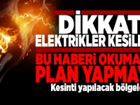 SEDAŞ planlı elektrik kesintisi ilanı