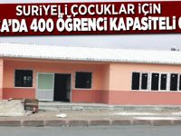 SURİYELİ ÇOCUKLAR İÇİN DARICA’DA 400 ÖĞRENCİ KAPASİTELİ OKUL!