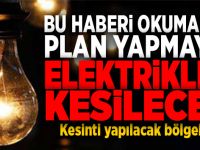 SEDAŞ planlı elektrik kesinti ilanı