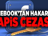 Facebook’tan hakarete 2 ay 15 gün hapis cezası