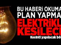 SEDAŞ planlı elektrik kesintisi ilanı