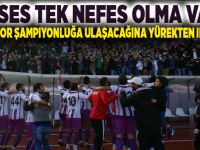 TEK SES TEK NEFES OLMA VAKTİ