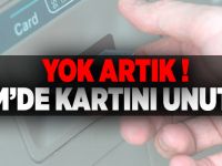 Atm’de kartını unutup gitti!