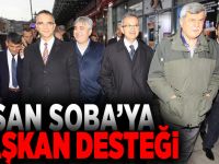 Hasan Soba’ya başkan desteği