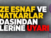 Gebze Esnaf ve Sanatkarlar Odası'ndan üyelerine uyarı