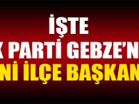 AK Parti Gebze’nin yeni ilçe başkanı Hasan Soba