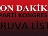 Ak Parti Gebze Kongresinde Truva Liste