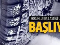 Zorunlu Kış Lastiği Uygulaması Başladı