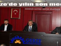 Gebze’de yılın son meclisi