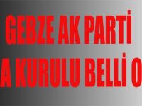 Gebze Ak Parti İcra Kurulu Belli Oldu