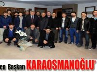 Öğrencilerden Başkan Karaosmanoğlu' na Teşekkür