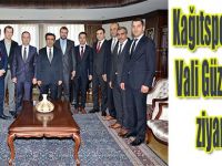 Kağıtspor Yönetimi Vali Güzeloğlu’nu ziyaret etti