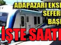 İşte Ada Ekspresi Saatleri