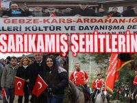 Gebze Sarıkamış Şehitlerini Andı