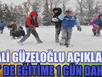 Gebze' de Eğitime 1 Gün Daha Ara