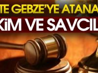 Gebze' ye Atanan Yeni Hakim ve Savcılar