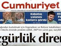 Cumhuriyet Gazetesi'nde deprem