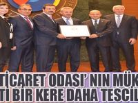 GEBZE TİCARET ODASI’ NIN MÜKEMMEL HİZMETİ BİR KERE DAHA TESCİLLENDİ