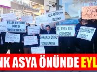 Bank Asya Önünde Eylem