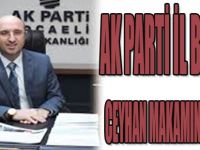 Ak Parti İl Başkanı Ceyhan Makamına Oturdu