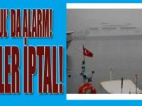 İstanbul' da Alarm! Seferler İptal!
