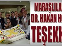 Maraşlılardan Dr. Hakan Höbek' e Teşekkür