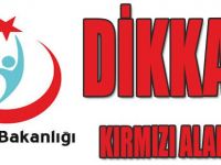 Dikkat! Kırmızı Alarm!