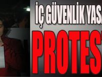 İç Güvenlik Yasasına Protesto!