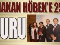 Dr. Hakan Höbek' e 25. Yıl Onuru