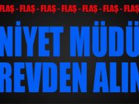 Emniyet Müdürü Görevden Alındı