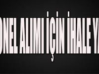 Personel Alımı İçin İhale Yapıldı