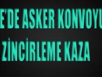 Gebze'de Asker Konvoyunda Zincirleme Kaza