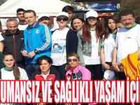 YEŞİLAY DUMANSIZ VE SAĞLIKLI YAŞAM İÇİN YÜRÜDÜ