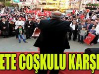 SAADETE COŞKULU KARŞILAMA