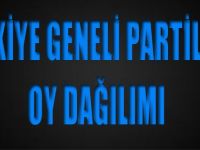 Türkiye Geneli Partilerin Oy Dağılımı