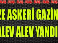 Gebze Askeri Gazinosu Alev Alev Yandı!