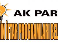 İlçelerin İftar Programları Belli Oldu