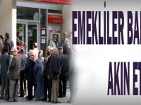 Emekliler bankalara akın etti