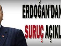 Erdoğan'dan sert Suruç açıklaması